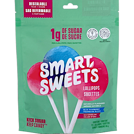 Naturally Flavoured Plant-based Lollipops